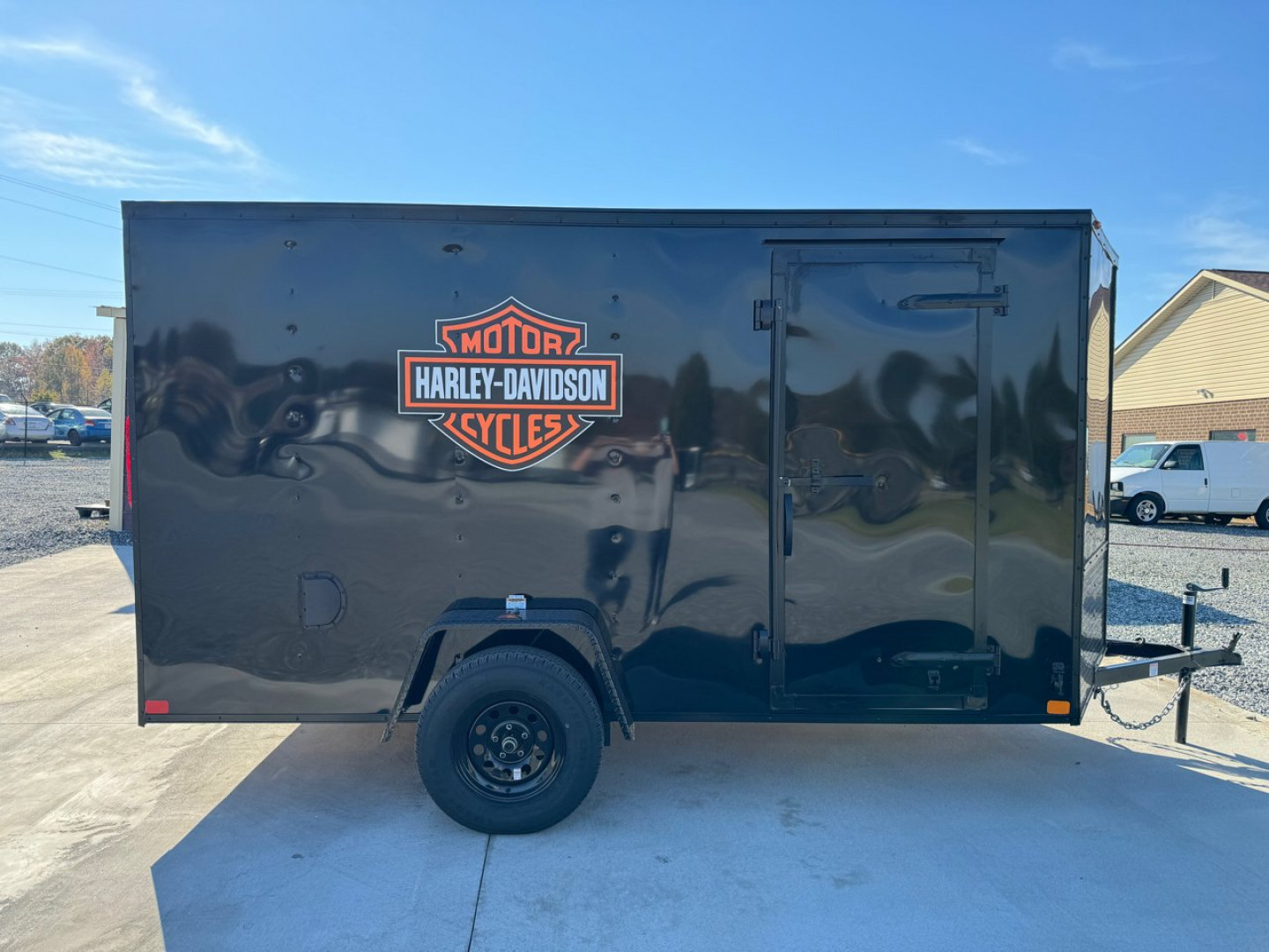 New HOMESTEADER 6X12 Blackout Enclosed Trailer 612IS