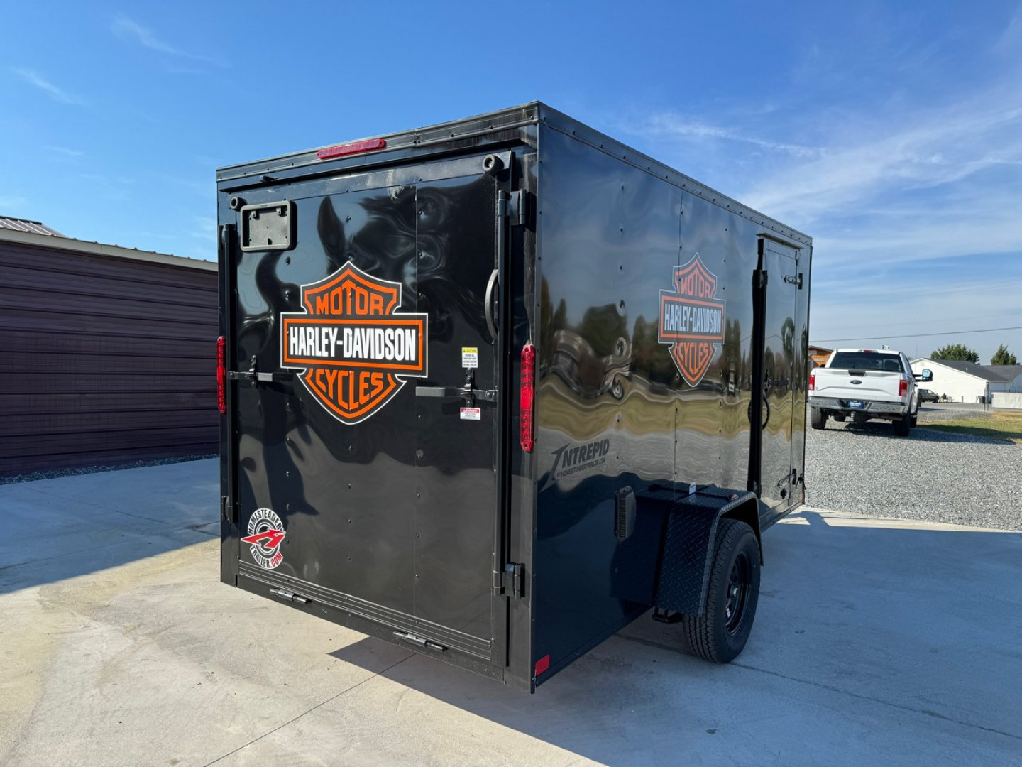 New HOMESTEADER 6X12 Blackout Enclosed Trailer 612IS