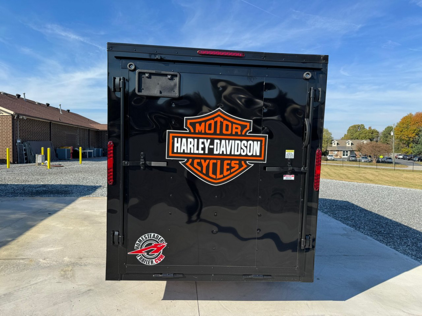 New HOMESTEADER 6X12 Blackout Enclosed Trailer 612IS