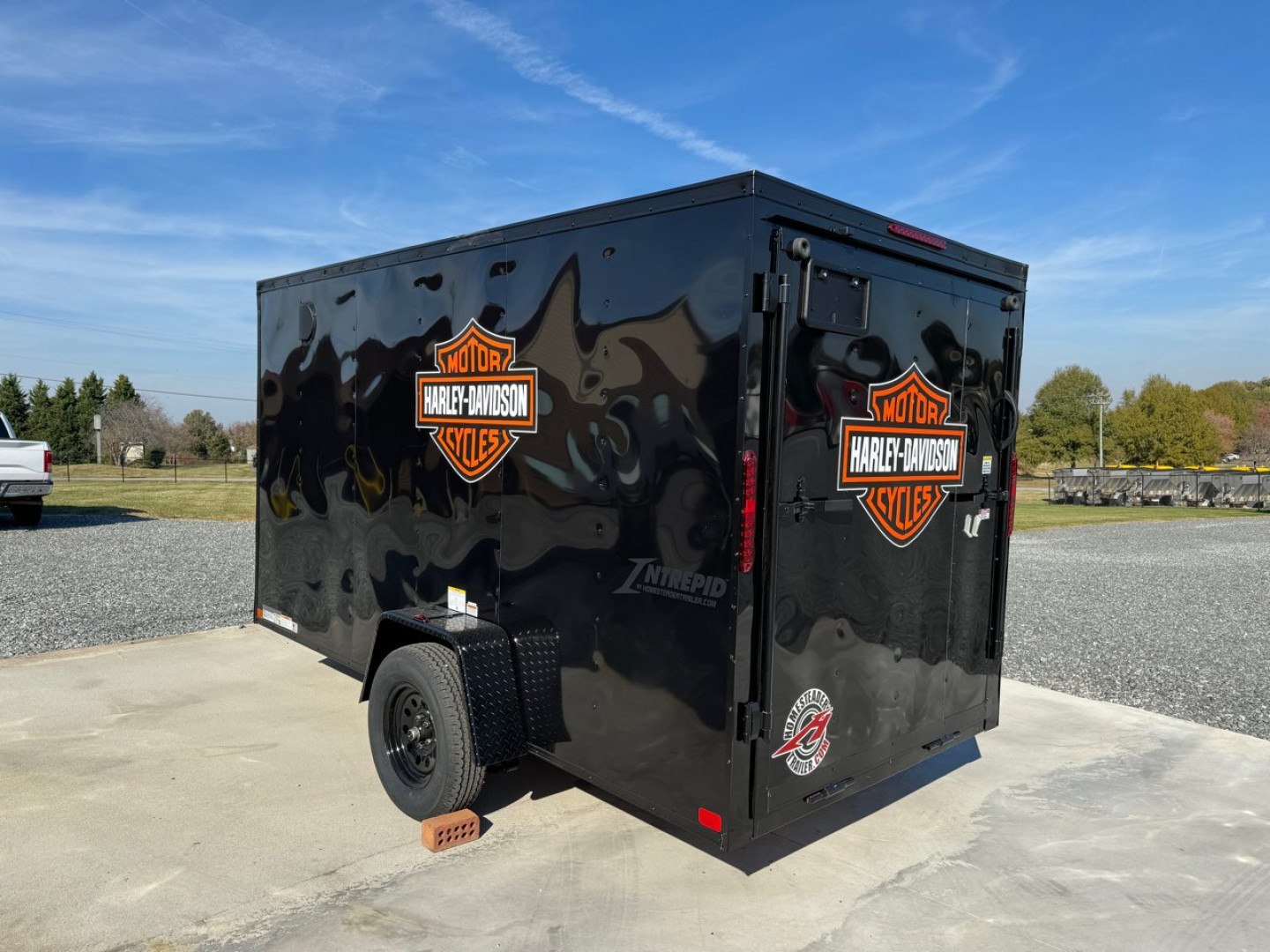 New HOMESTEADER 6X12 Blackout Enclosed Trailer 612IS