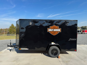 New HOMESTEADER 6X12 Blackout Enclosed Trailer 612IS