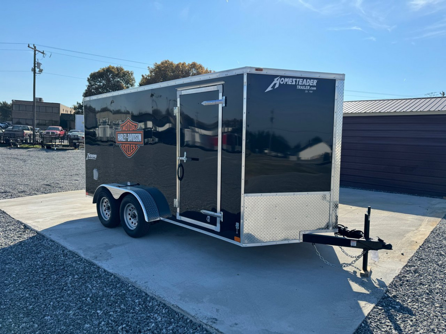 New HOMESTEADER 7X14 PolyCor Enclosed Trailer 714IT