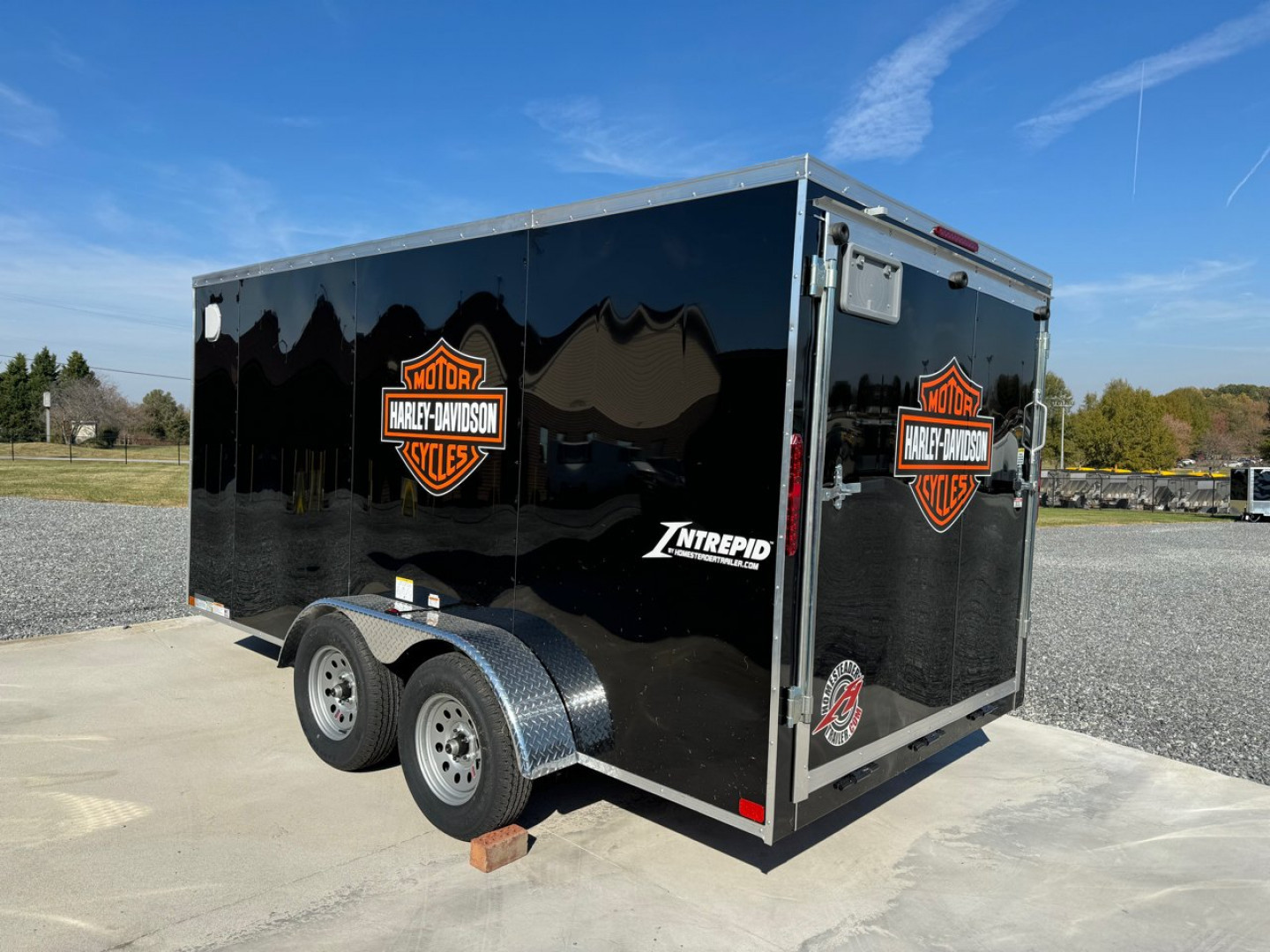 New HOMESTEADER 7X14 PolyCor Enclosed Trailer 714IT