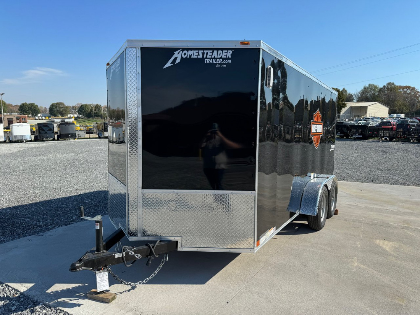 New HOMESTEADER 7X14 PolyCor Enclosed Trailer 714IT
