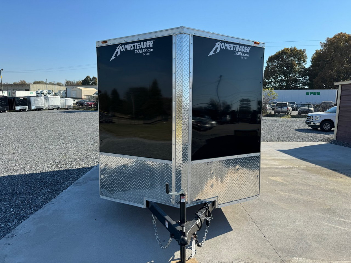 New HOMESTEADER 7X14 PolyCor Enclosed Trailer 714IT