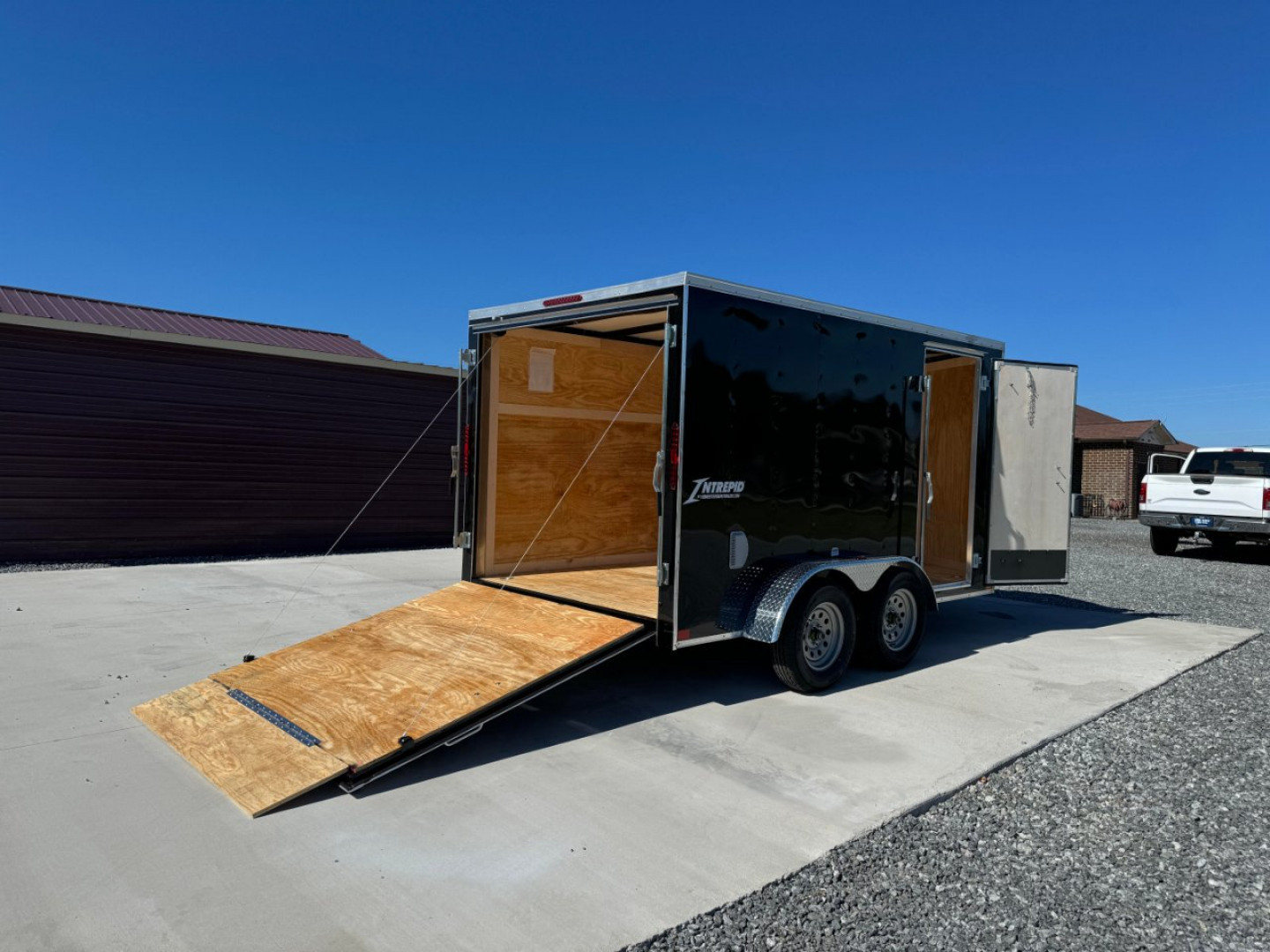 New HOMESTEADER 7X12 Enclosed Trailer 712IT