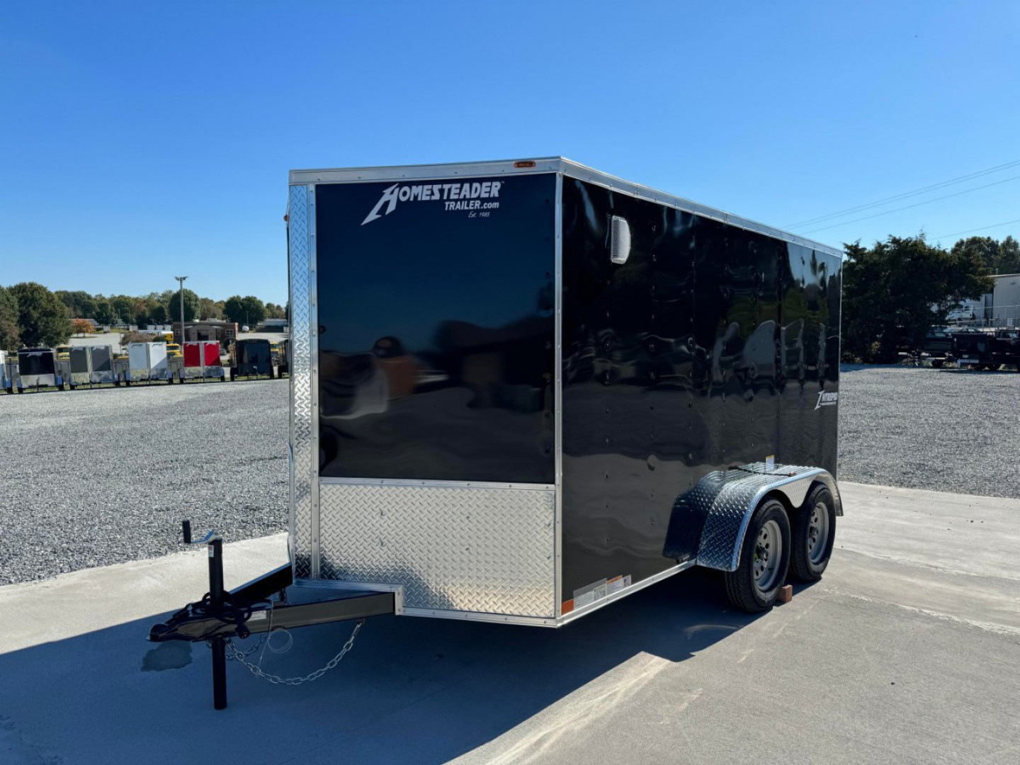 New HOMESTEADER 7X12 Enclosed Trailer 712IT