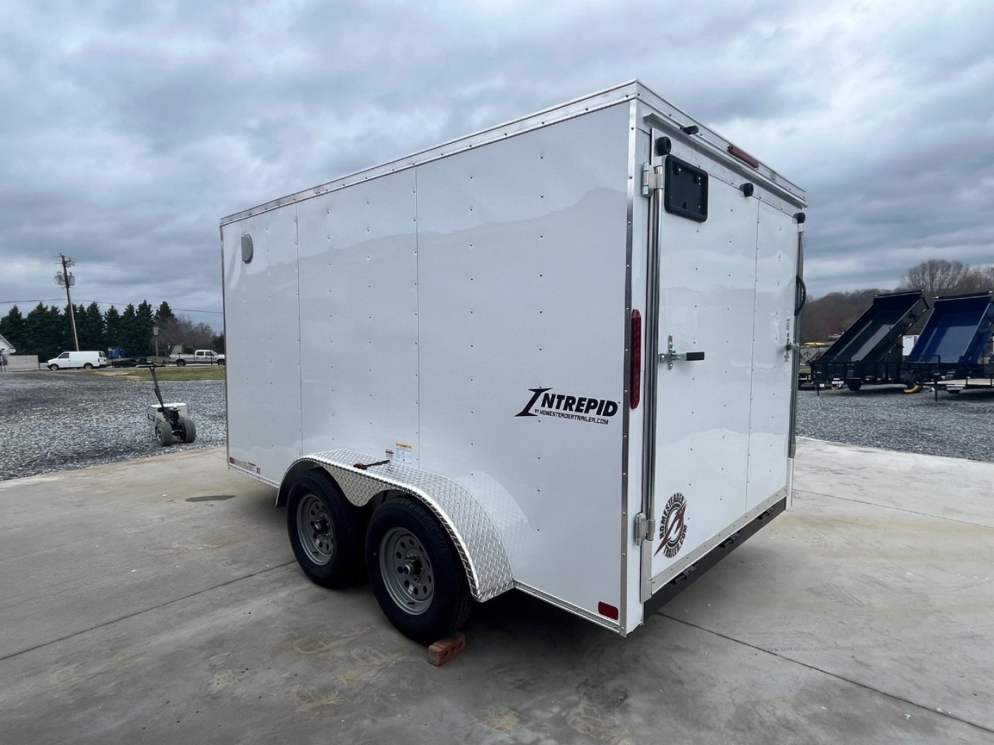 New HOMESTEADER 7X12 Enclosed Trailer 712IT