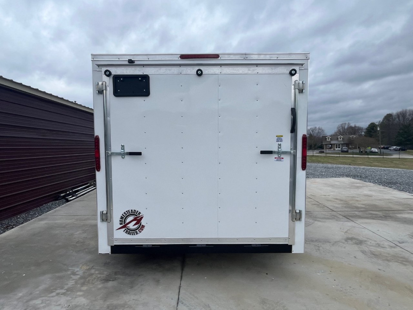 New HOMESTEADER 7X12 Enclosed Trailer 712IT