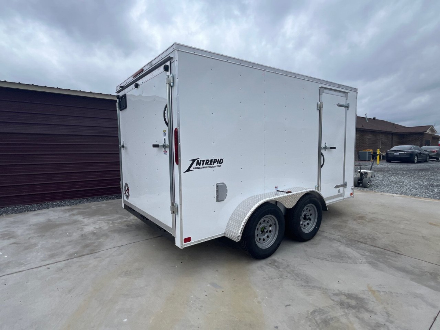 New HOMESTEADER 7X12 Enclosed Trailer 712IT