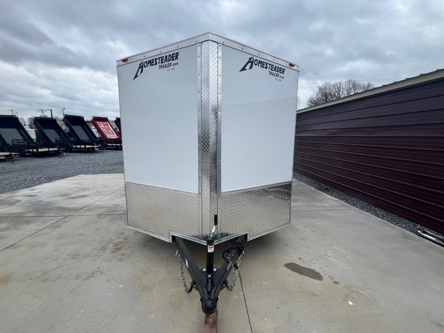 New HOMESTEADER 7X12 Enclosed Trailer 712IT