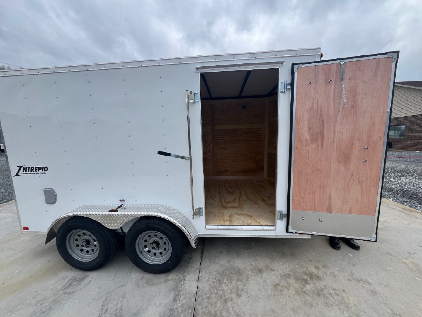 New HOMESTEADER 7X12 Enclosed Trailer 712IT
