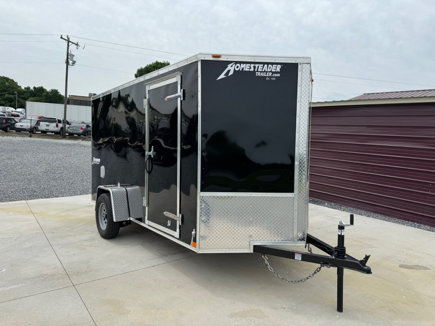 New HOMESTEADER 6X12 Enclosed Trailer 612IS