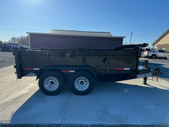 New GRATIMAX 7X12 HD Low-Pro Dump Trailer 12K