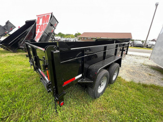 New GRATIMAX 7X14 HD Low-Pro Dump Trailer 14K