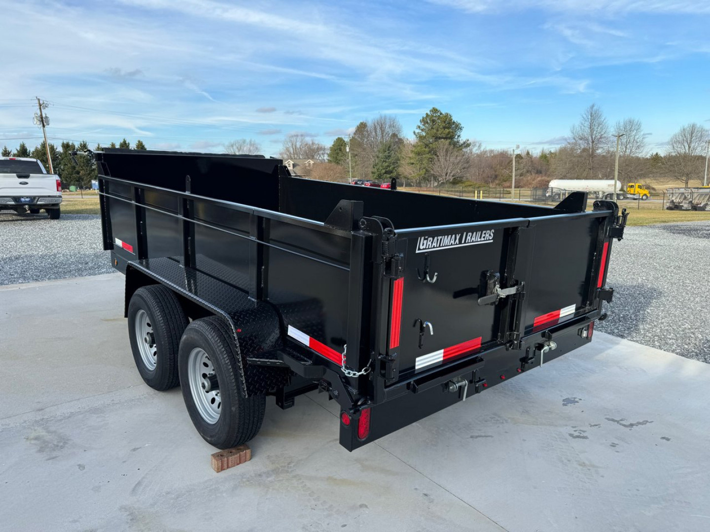 New GRATIMAX 6X10 10K HD Dump Trailer
