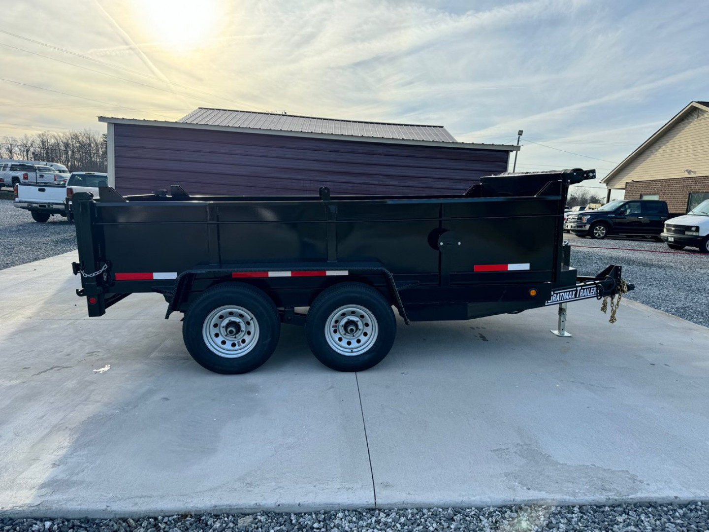 New GRATIMAX 6X10 10K HD Dump Trailer
