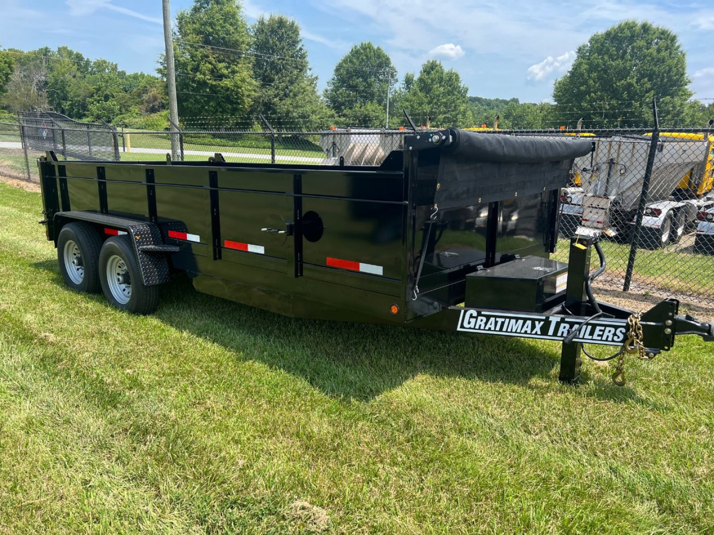 New GRATIMAX 7X16 HD Low-Pro Dump Trailer 14K