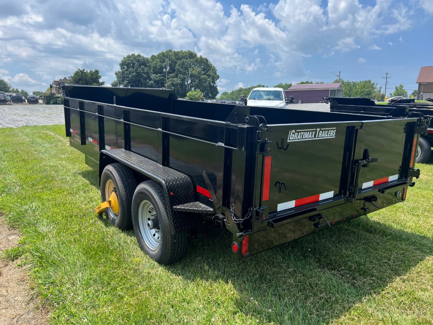 New GRATIMAX 7X16 HD Low-Pro Dump Trailer 14K