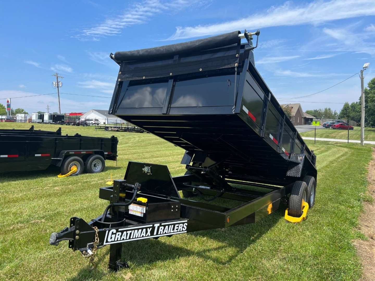 New GRATIMAX 7X16 HD Low-Pro Dump Trailer 14K