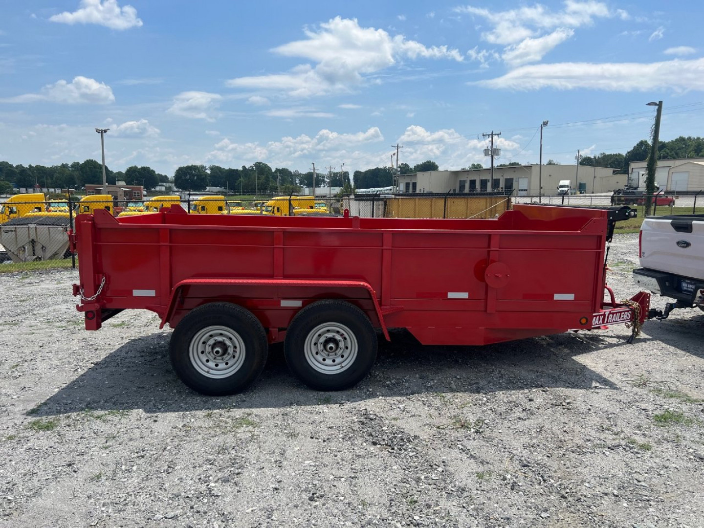 New GRATIMAX 7X14 Dump Trailer