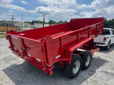 New GRATIMAX 7X14 Dump Trailer