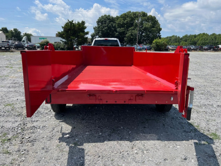 New GRATIMAX 7X14 Dump Trailer
