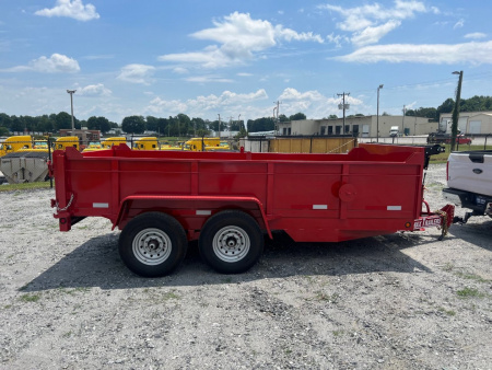 New GRATIMAX 7X14 Dump Trailer