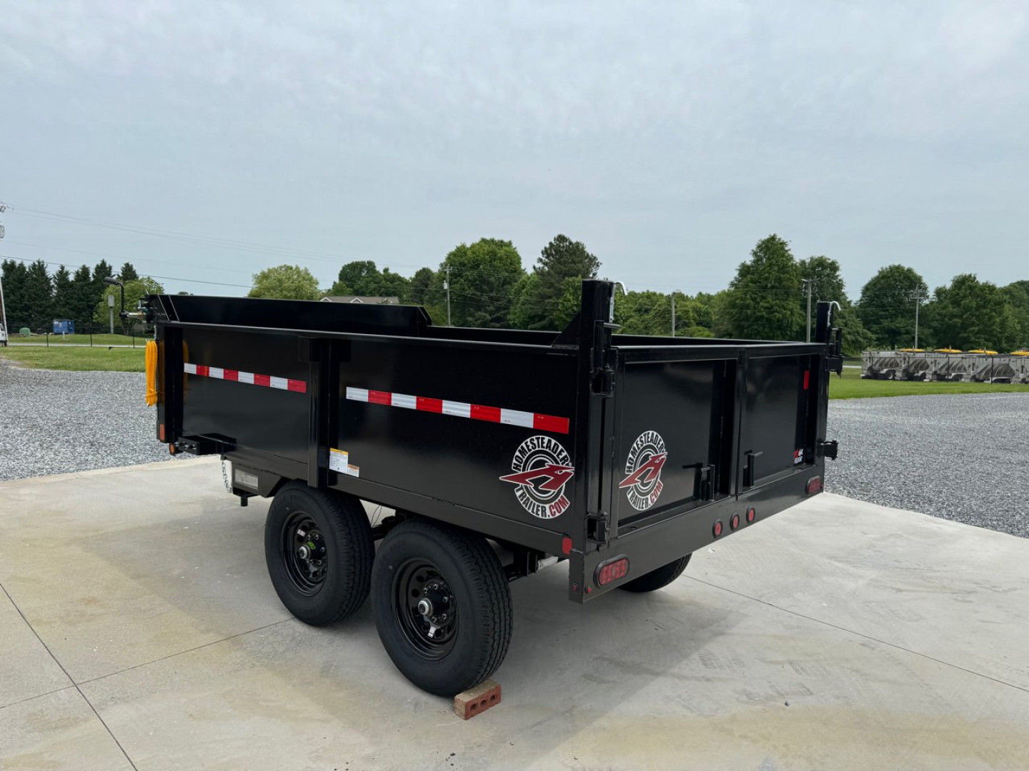 New 2024 HOMESTEADER 6X10 Dump Trailer 610MB