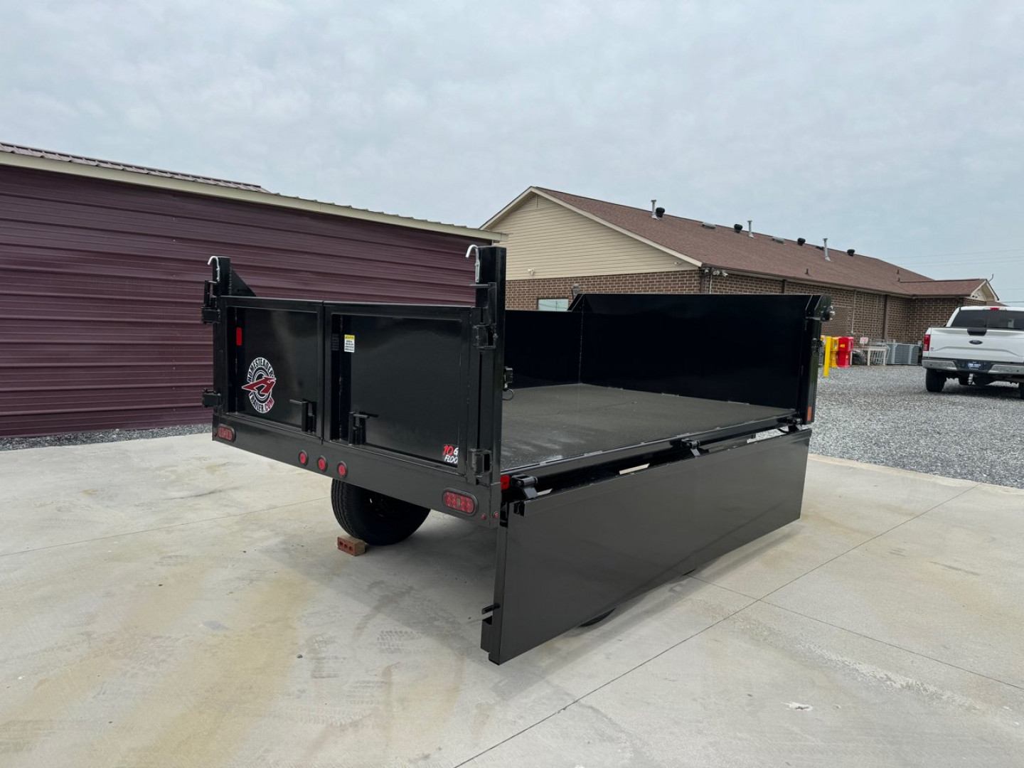 New 2024 HOMESTEADER 6X10 Dump Trailer 610MB