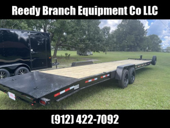 New 82"x36' Two Car Hauler Down to Earth Trailer 16K