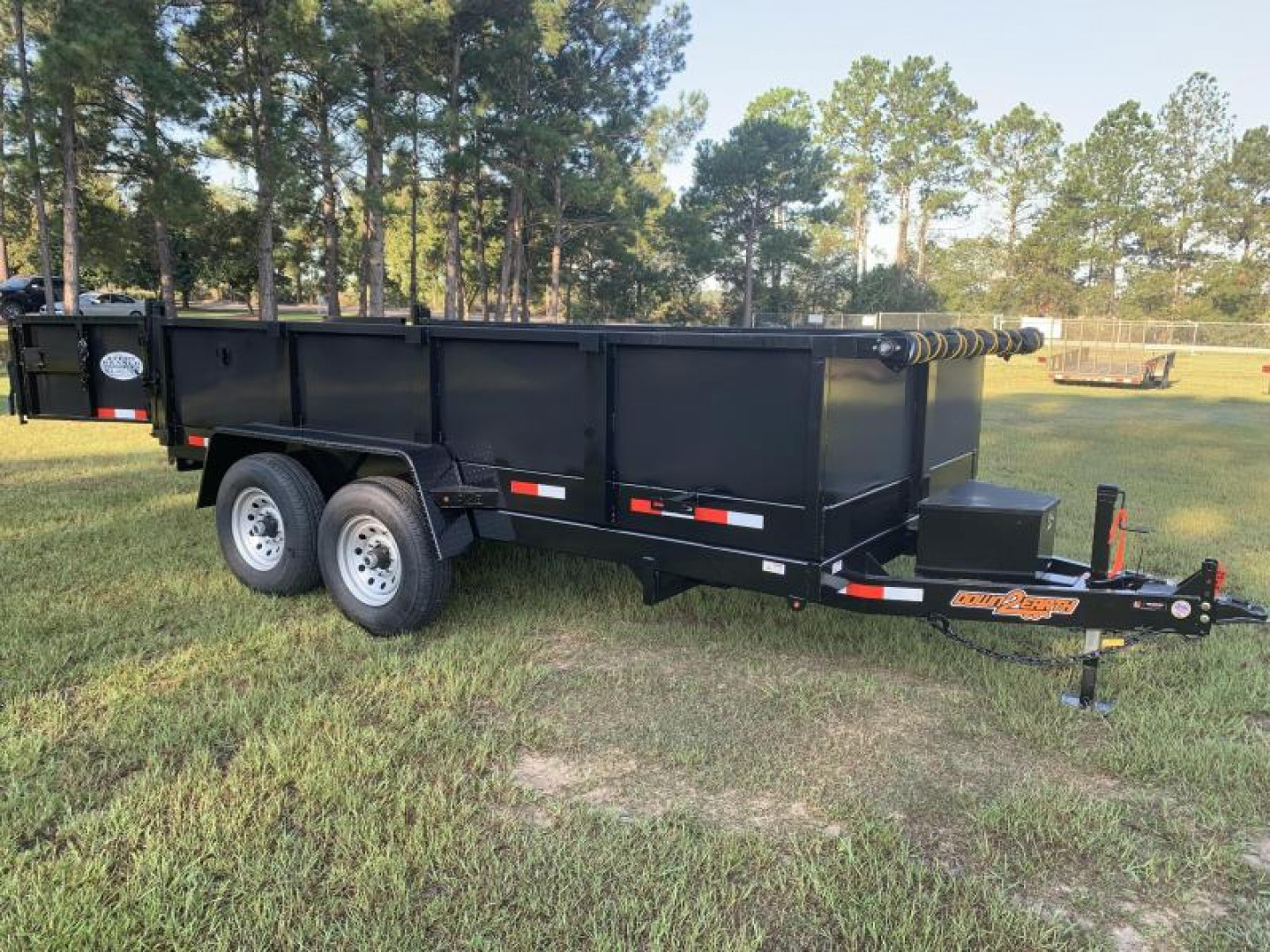 New 7x14 Down 2 Earth Dump Trailer (2' Sides)
