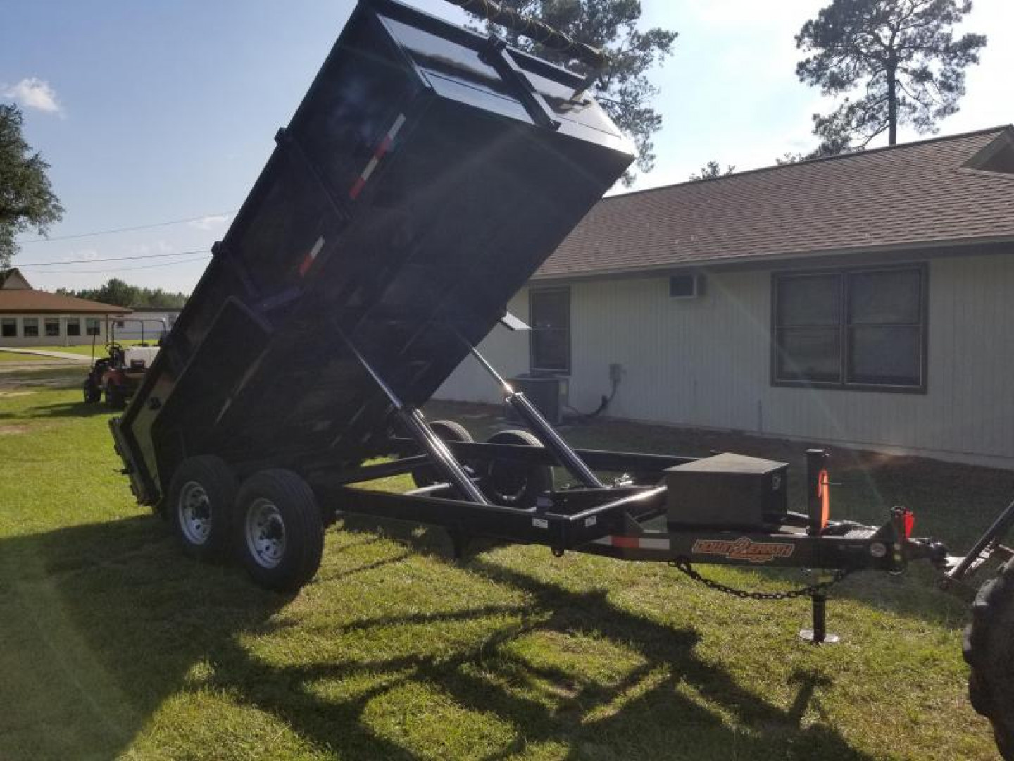 New 7x14 Down 2 Earth Dump Trailer (2' Sides)