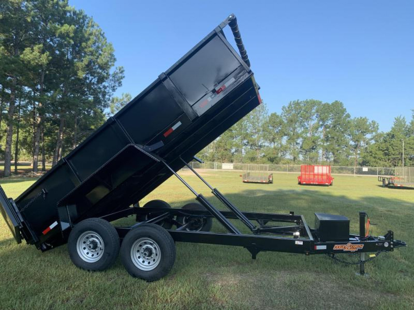 New 7x14 Down 2 Earth Dump Trailer (2' Sides)