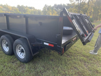 New 7x14 Down 2 Earth Dump Trailer (2' Sides)