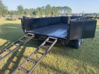 New 7x14 Down 2 Earth Dump Trailer (2' Sides)