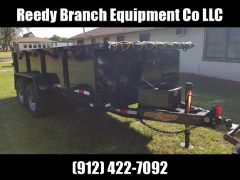 New 7x14 Down 2 Earth Dump Trailer (2' Sides)
