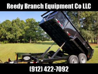 New 7x14 Down 2 Earth Dump Trailer (2' Sides)