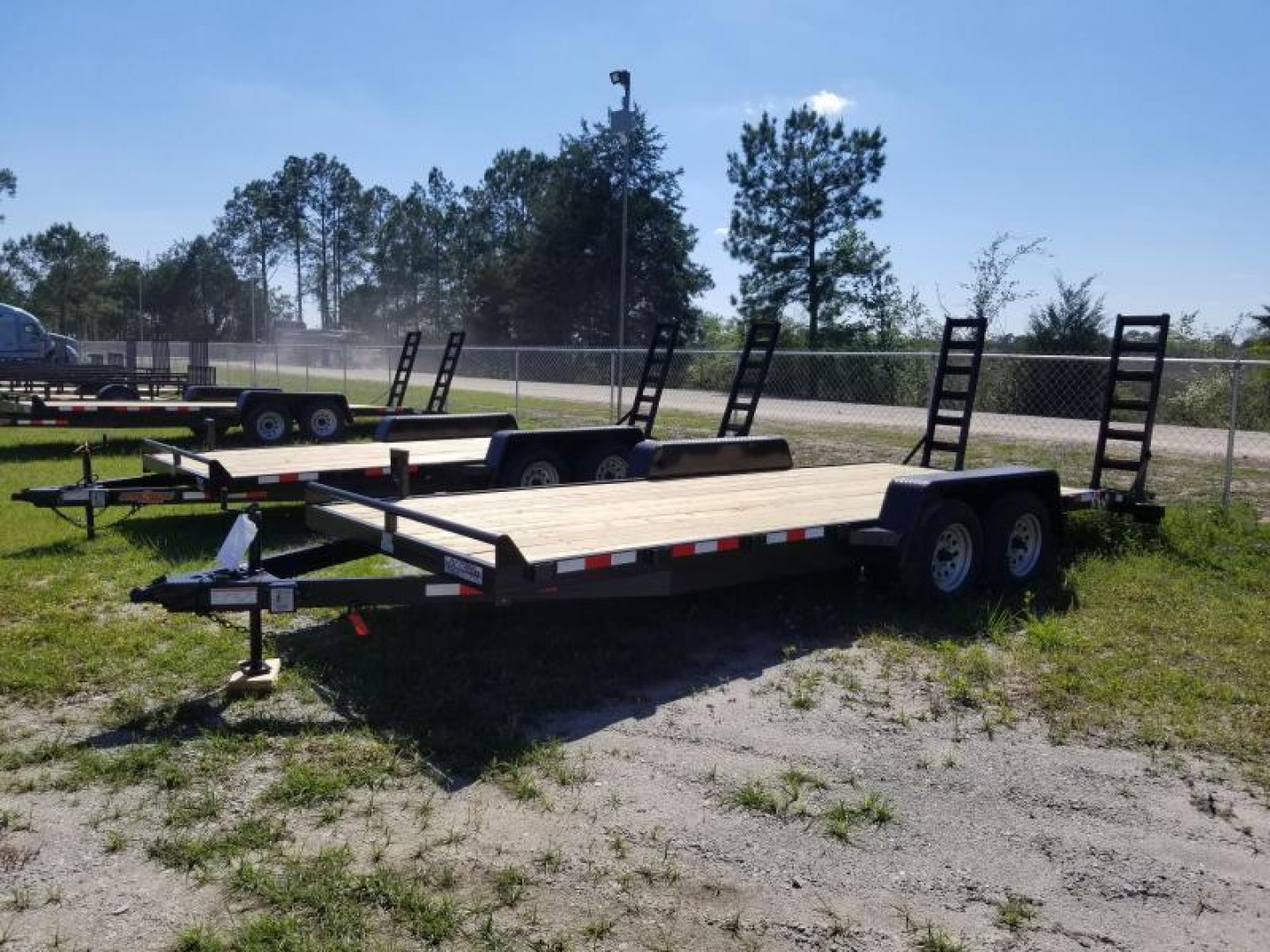 New 82"x20' (7K GVWR) Down to Earth Equipment Trailer
