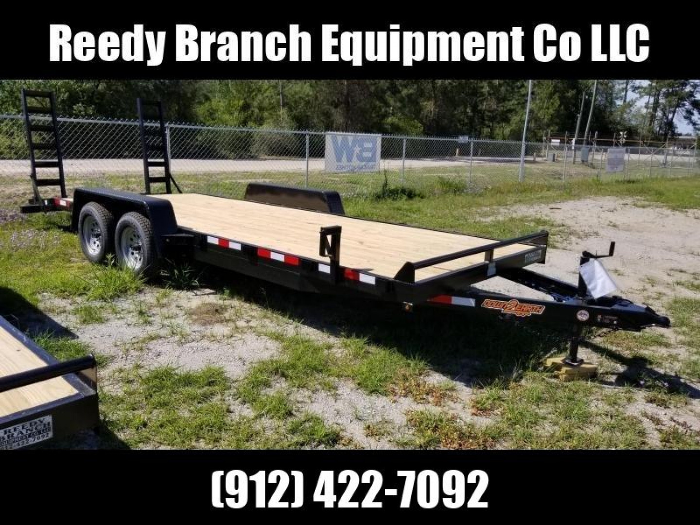 New 82"x20' (7K GVWR) Down to Earth Equipment Trailer