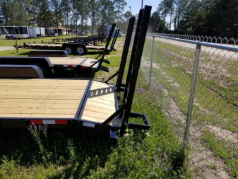 New 82"x20' (7K GVWR) Down to Earth Equipment Trailer