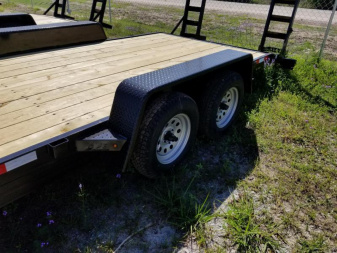 New 82"x20' (7K GVWR) Down to Earth Equipment Trailer