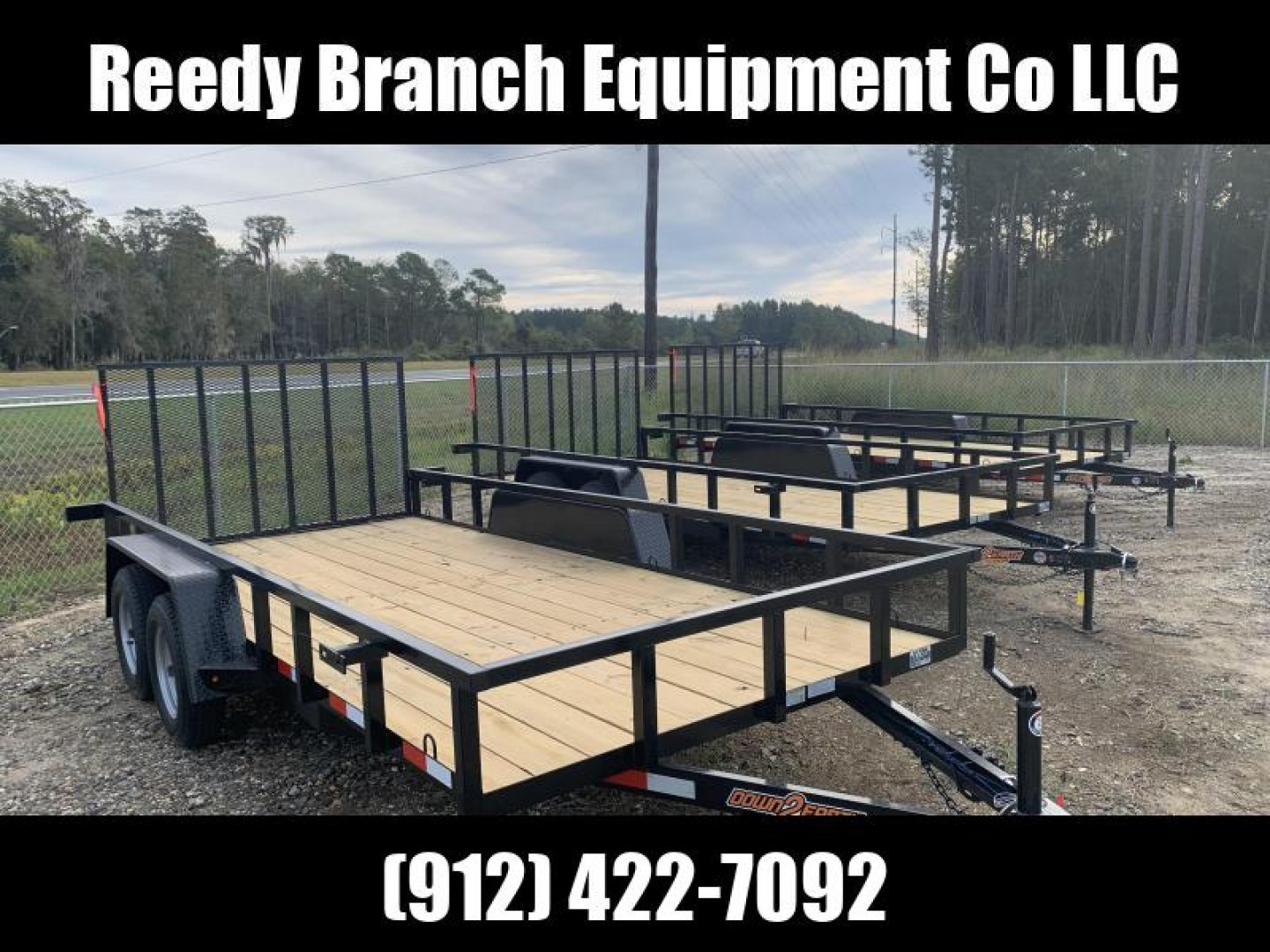 New 2026 Down 2 Earth Trailers DTE 82x16 Utility Trailer