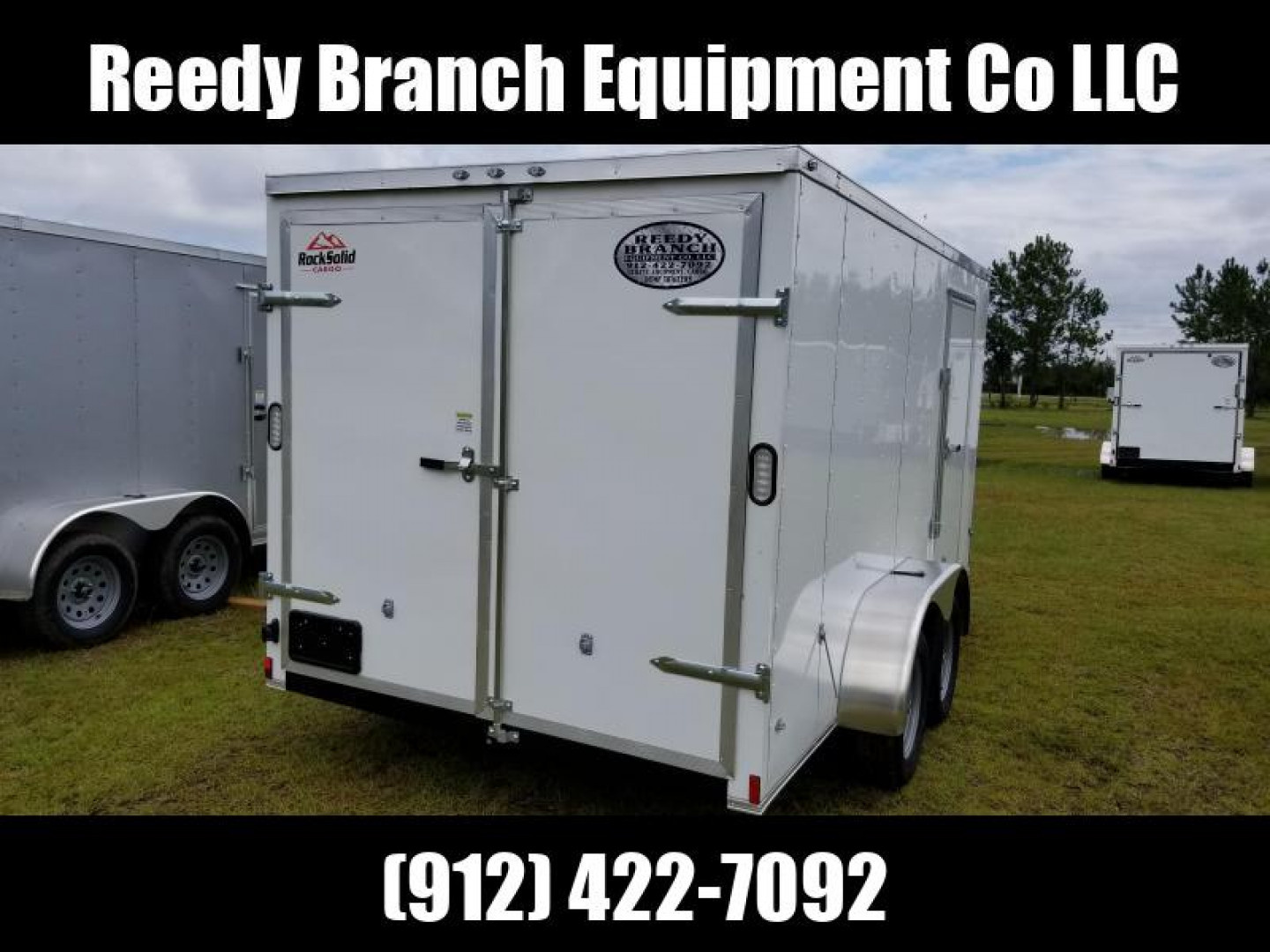 New 7x14 Barn Doors Rock Solid Cargo