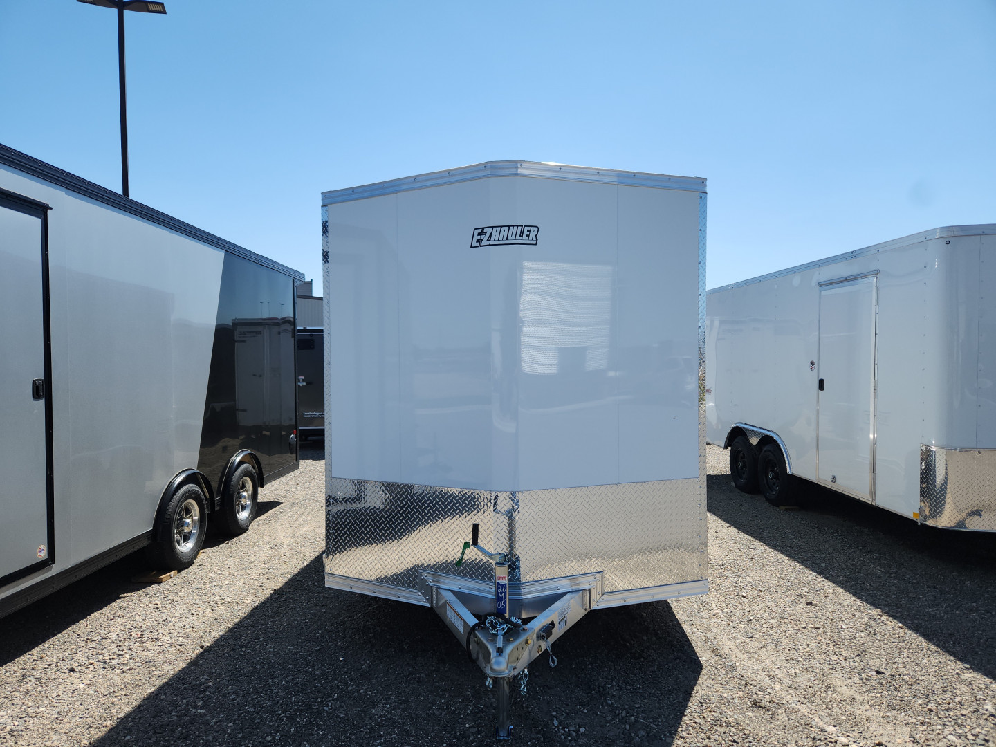 New 2026 E-Z Hauler 7 x 16 XLT WITH RAMP Cargo / Enclosed Trailer