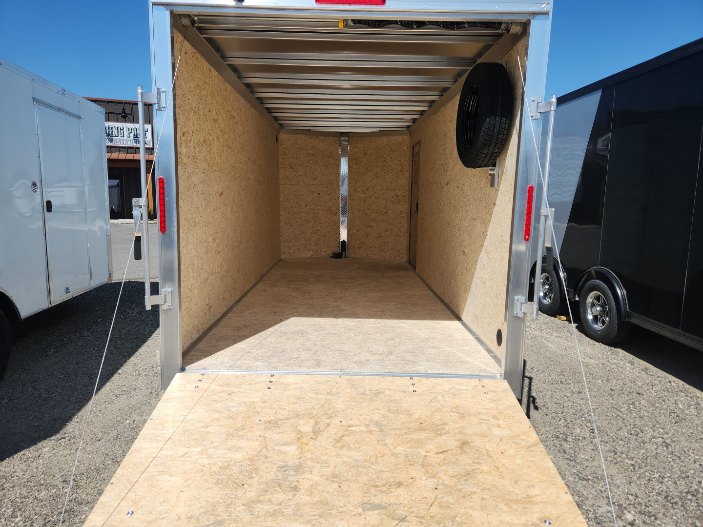 New 2026 E-Z Hauler 7 x 16 XLT WITH RAMP Cargo / Enclosed Trailer