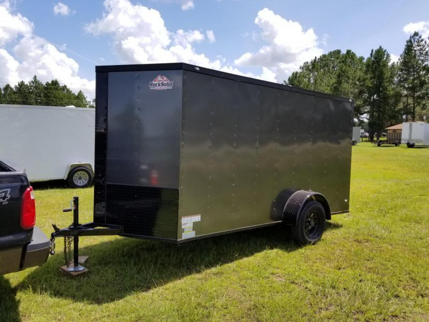 New 6x12SA Rock Solid Cargo Blackout Package (Ch.Gray)