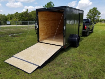 New 6x12SA Rock Solid Cargo Blackout Package (Ch.Gray)