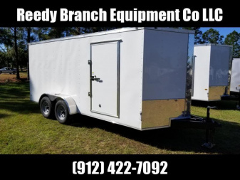 New 7x16 w/ 5200lb Axles Rock Solid Cargo