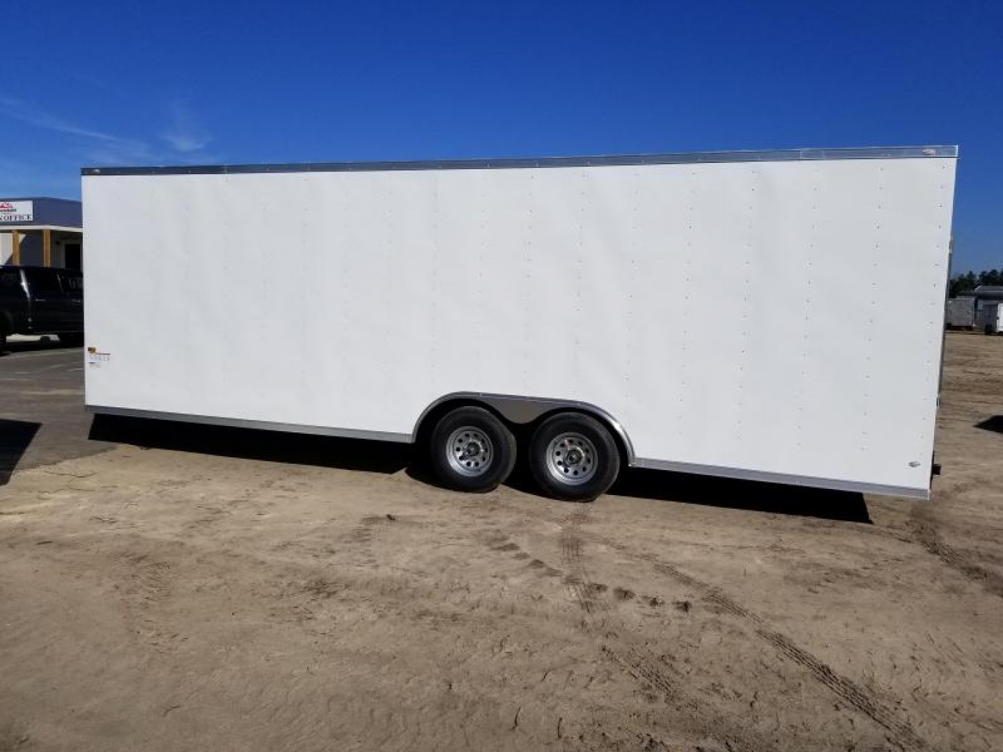 New 8.5x24-5200lb (7' Interior) Enclosed Trailer Rock Solid Cargo